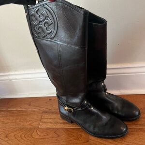 Tory Burch riding boots. Black. Size 6
